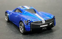 2014 Hot Wheels Showroom All Stars Pagani Huayra Blue Die Cast Toy Car Vehicle - Treasure Valley Antiques & Collectibles