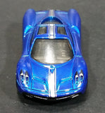 2014 Hot Wheels Showroom All Stars Pagani Huayra Blue Die Cast Toy Car Vehicle - Treasure Valley Antiques & Collectibles