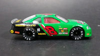 Unknown Brand #8 Stock Car "Super Racing" "Master Sound" Green Die Cast Toy Race Car Vehicle - Treasure Valley Antiques & Collectibles