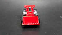 2015 Hot Wheels City Works Speed Dozer Red Bulldozer Die Cast Toy Construction Vehicle Equipment - Treasure Valley Antiques & Collectibles