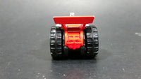 2015 Hot Wheels City Works Speed Dozer Red Bulldozer Die Cast Toy Construction Vehicle Equipment - Treasure Valley Antiques & Collectibles