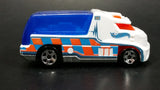 2014 Hot Wheels City Rescue Rapid Response Ambulance White Die Cast Toy Car Emergency Rescue Vehicle - Treasure Valley Antiques & Collectibles