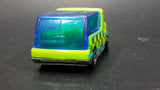 2014 Hot Wheels City Rescue Rapid Response Ambulance Lime Green Die Cast Toy Car Emergency Rescue Vehicle - Treasure Valley Antiques & Collectibles