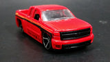 2015 Hot Wheels Showroom Then and Now Chevy Silverado Truck Red Die Cast Toy Car Vehicle - Treasure Valley Antiques & Collectibles