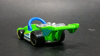 2014 Hot Wheels Race Track Aces Let's Go Bright Green Die Cast Toy Car Go Kart Vehicle - Treasure Valley Antiques & Collectibles