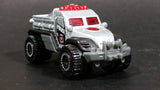 2014 Matchbox Heroic Rescue Road Raider MBX Police Silver Black Die Cast Car Toy Off-Road Emergency Vehicle