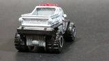 2014 Matchbox Heroic Rescue Road Raider MBX Police Silver Black Die Cast Car Toy Off-Road Emergency Vehicle