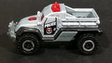 2014 Matchbox Heroic Rescue Road Raider MBX Police Silver Black Die Cast Car Toy Off-Road Emergency Vehicle