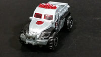 2014 Matchbox Heroic Rescue Road Raider MBX Police Silver Black Die Cast Car Toy Off-Road Emergency Vehicle