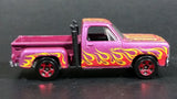 2015 Hot Wheels Workshop Heat Fleet '78 Dodge Li'l Red Express Pickup Truck Purple Die Cast Car Toy Vehicle