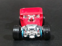 2014 Hot Wheels Trackin' Trucks: Road Roller Bone Shaker Red Die Cast Toy Car Hot Rod Vehicle