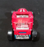 2014 Hot Wheels Trackin' Trucks: Road Roller Bone Shaker Red Die Cast Toy Car Hot Rod Vehicle