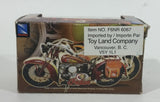 2004 NewRay Indian V-2 (1912) Motorcycle Bike Hog 1:32 Scale Model Die Cast Toy Vehicle With Box