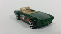 2013 Hot Wheels Triumph TR6 Green #4 Die Cast Toy Race Car Vehicle - Treasure Valley Antiques & Collectibles