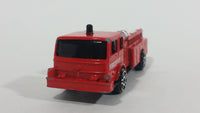 Maisto Denver Pumper Truck Red Fire Engine Die Cast Toy Car Emergency Rescue Vehicle