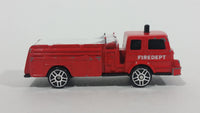 Maisto Denver Pumper Truck Red Fire Engine Die Cast Toy Car Emergency Rescue Vehicle