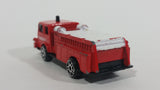 Maisto Denver Pumper Truck Red Fire Engine Die Cast Toy Car Emergency Rescue Vehicle