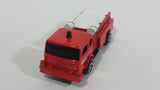 Maisto Denver Pumper Truck Red Fire Engine Die Cast Toy Car Emergency Rescue Vehicle