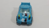 2012 Hot Wheels Thrill Racers Race Course 24 / Seven Light Blue Die Cast Toy Race Car Vehicle - Treasure Valley Antiques & Collectibles