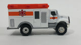 2012 Funrise Tonka Hasbro Ambulance Paramedics White Die Cast Toy Car Emergency Rescue Vehicle