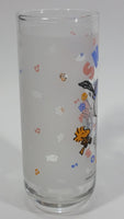 Very Rare 1965 Rare Snoopy Woodstock Peanuts Charlie Brown "Since 1950" 15th Anniversary Frosted Glass Cup