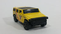 2003 Matchbox Car Shop Hummer H2 SUV Concept Yellow Die Cast Toy SUV Car Vehicle - Treasure Valley Antiques & Collectibles