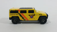 2003 Matchbox Car Shop Hummer H2 SUV Concept Yellow Die Cast Toy SUV Car Vehicle - Treasure Valley Antiques & Collectibles