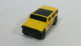 2003 Matchbox Car Shop Hummer H2 SUV Concept Yellow Die Cast Toy SUV Car Vehicle - Treasure Valley Antiques & Collectibles