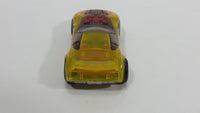 2014 Hot Wheels Race X-Raycers Nerve Hammer Transparent Yellow Die Cast Toy Car Vehicle - Treasure Valley Antiques & Collectibles