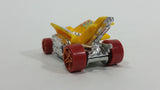 2018 Hot Wheels Street Beast Turbo Rooster Yellow Die Cast Toy Car Vehicle