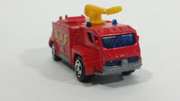 2004 Matchbox Airport Fire Tanker Truck Red Die Cast Toy Car Emergency Vehicle - Treasure Valley Antiques & Collectibles