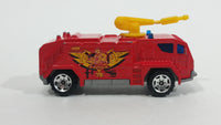 2004 Matchbox Airport Fire Tanker Truck Red Die Cast Toy Car Emergency Vehicle - Treasure Valley Antiques & Collectibles