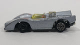 Vintage 1970s TinToys W.T. 702 X-51 Barracuda Silver Grey Die Cast Toy Race Car Vehicle - Hong Kong