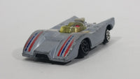 Vintage 1970s TinToys W.T. 702 X-51 Barracuda Silver Grey Die Cast Toy Race Car Vehicle - Hong Kong