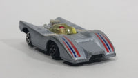 Vintage 1970s TinToys W.T. 702 X-51 Barracuda Silver Grey Die Cast Toy Race Car Vehicle - Hong Kong