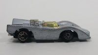 Vintage 1970s TinToys W.T. 702 X-51 Barracuda Silver Grey Die Cast Toy Race Car Vehicle - Hong Kong