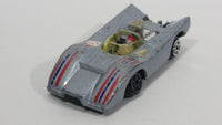 Vintage 1970s TinToys W.T. 702 X-51 Barracuda Silver Grey Die Cast Toy Race Car Vehicle - Hong Kong