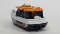 2016 Matchbox MBX Heroic Rescue Bay Brigade Black, White, Orange Boat Die Cast Toy Watercraft Police Vehicle - Treasure Valley Antiques & Collectibles