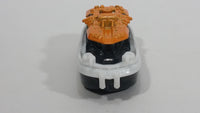 2016 Matchbox MBX Heroic Rescue Bay Brigade Black, White, Orange Boat Die Cast Toy Watercraft Police Vehicle - Treasure Valley Antiques & Collectibles