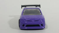 2015 Hot Wheels Police Pursuit 2006 Honda Civic SI Purple Die Cast Toy Car Vehicle