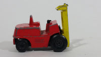 1972 Lesney Products Matchbox Red Yellow Superfast No. 15 Fork Lift Truck Toy Car Warehouse Yard Machinery Vehicle - Treasure Valley Antiques & Collectibles