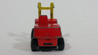 1972 Lesney Products Matchbox Red Yellow Superfast No. 15 Fork Lift Truck Toy Car Warehouse Yard Machinery Vehicle - Treasure Valley Antiques & Collectibles