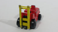 1972 Lesney Products Matchbox Red Yellow Superfast No. 15 Fork Lift Truck Toy Car Warehouse Yard Machinery Vehicle - Treasure Valley Antiques & Collectibles