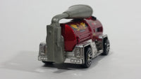 HTF 2004 Matchbox Fire Patrol Fire Extinguisher Dark Red Maroon Die Cast Toy Car Vehicle