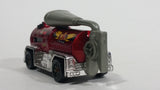 HTF 2004 Matchbox Fire Patrol Fire Extinguisher Dark Red Maroon Die Cast Toy Car Vehicle