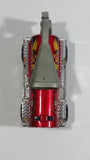 HTF 2004 Matchbox Fire Patrol Fire Extinguisher Dark Red Maroon Die Cast Toy Car Vehicle