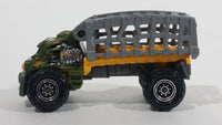 2015 Matchbox MBX Explorers Mauler Hauler Truck Army Green Die Cast Toy Car Vehicle - Treasure Valley Antiques & Collectibles