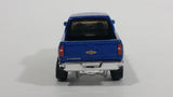 2014 Matchbox MBX Explorers 2014 Chevy Silverado 1500 Truck Blue Die Cast Toy Car Vehicle