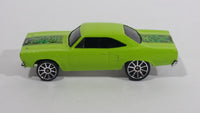 2006 Hot Wheels Motown Metal '70 Roadrunner Lime Green Die Cast Toy Muscle Car Vehicle