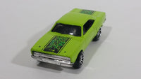 2006 Hot Wheels Motown Metal '70 Roadrunner Lime Green Die Cast Toy Muscle Car Vehicle